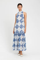VESTIDO LARGO ROMBI