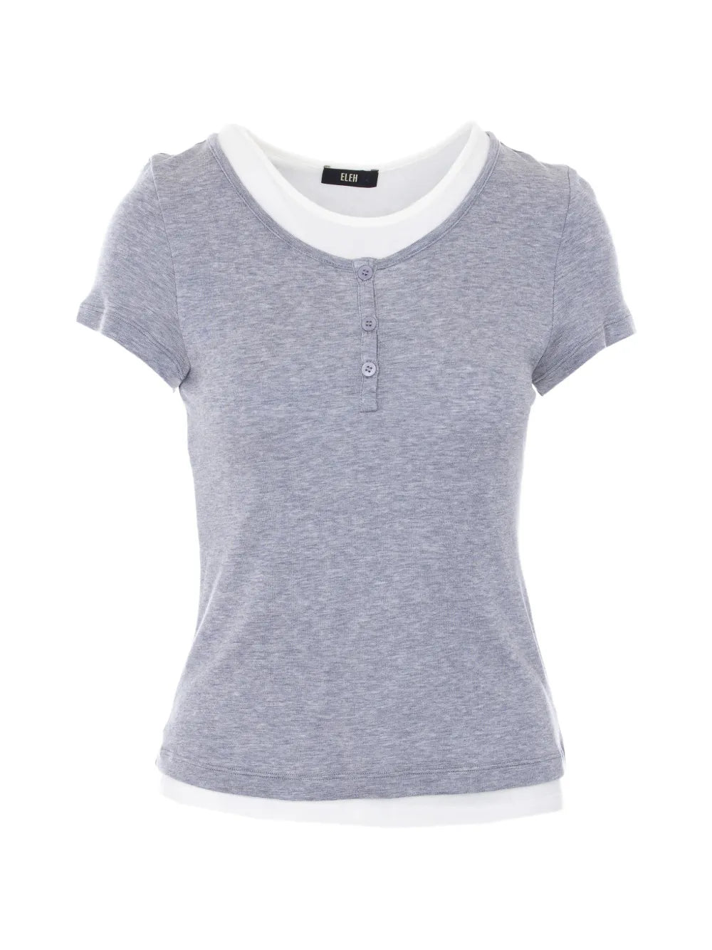 CAMISETA C/BOTÓN DOBLE
