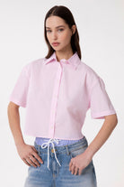 CAMISA CORTA ROSA