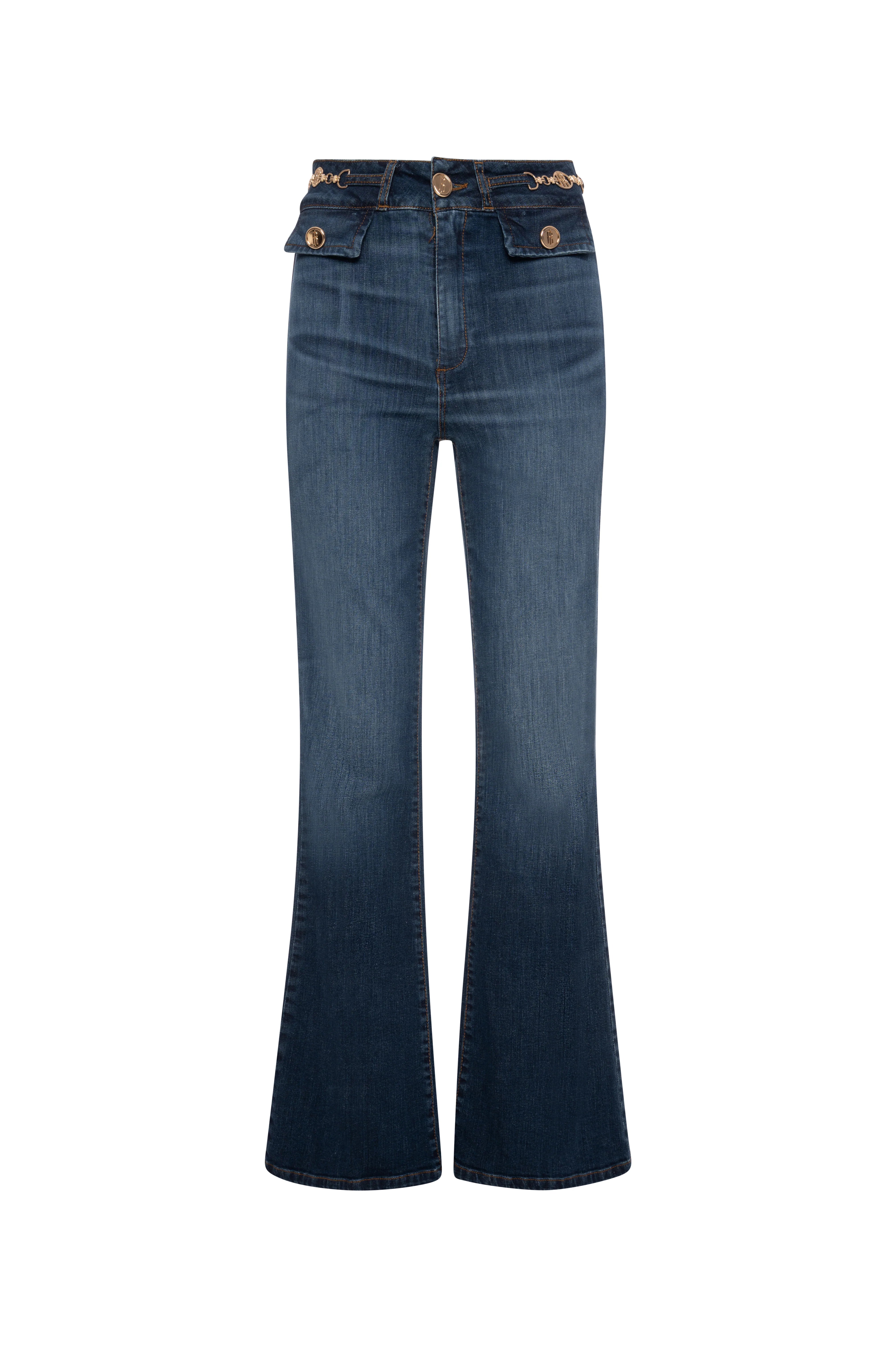 JEANS ADORNO CINTURA 