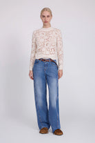 JERSEY BORDADO FLORES