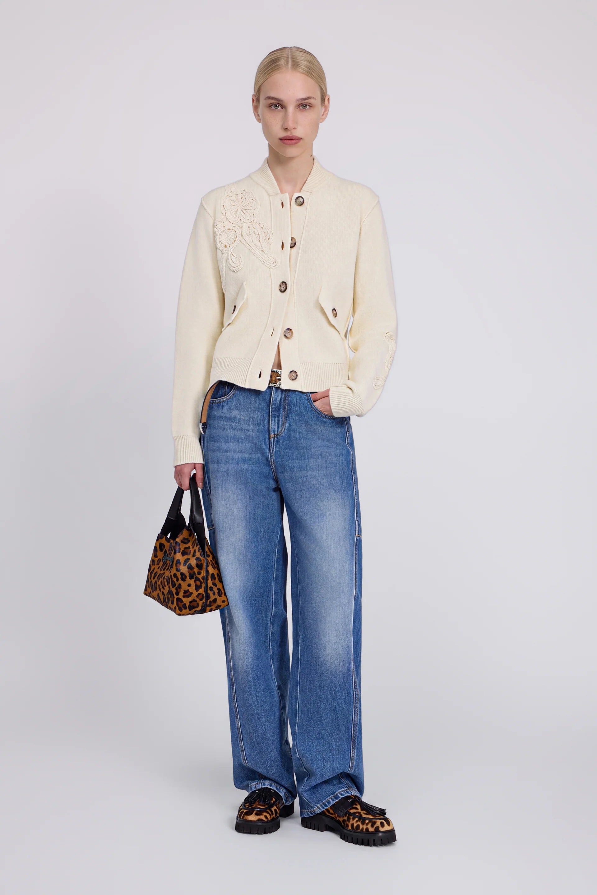 CHAQUETA BOMBER LANA