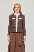 BLAZER DE LANA CUELLO A LA CAJA TALULLA