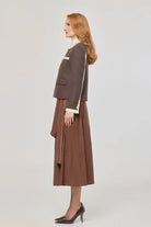 BLAZER DE LANA CUELLO A LA CAJA TALULLA