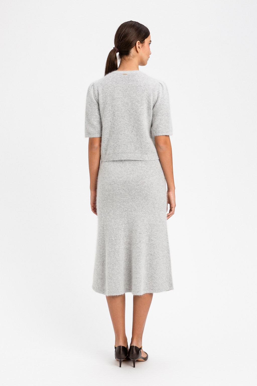 FALDA MIDI LANA