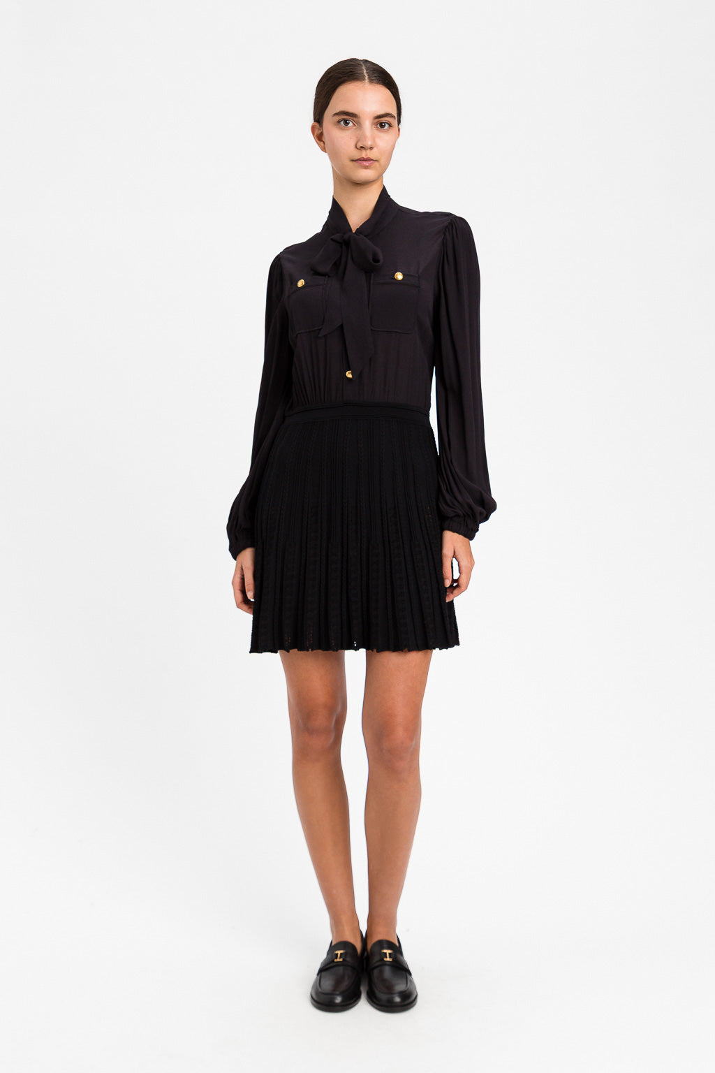 VESTIDO BIMATERIA