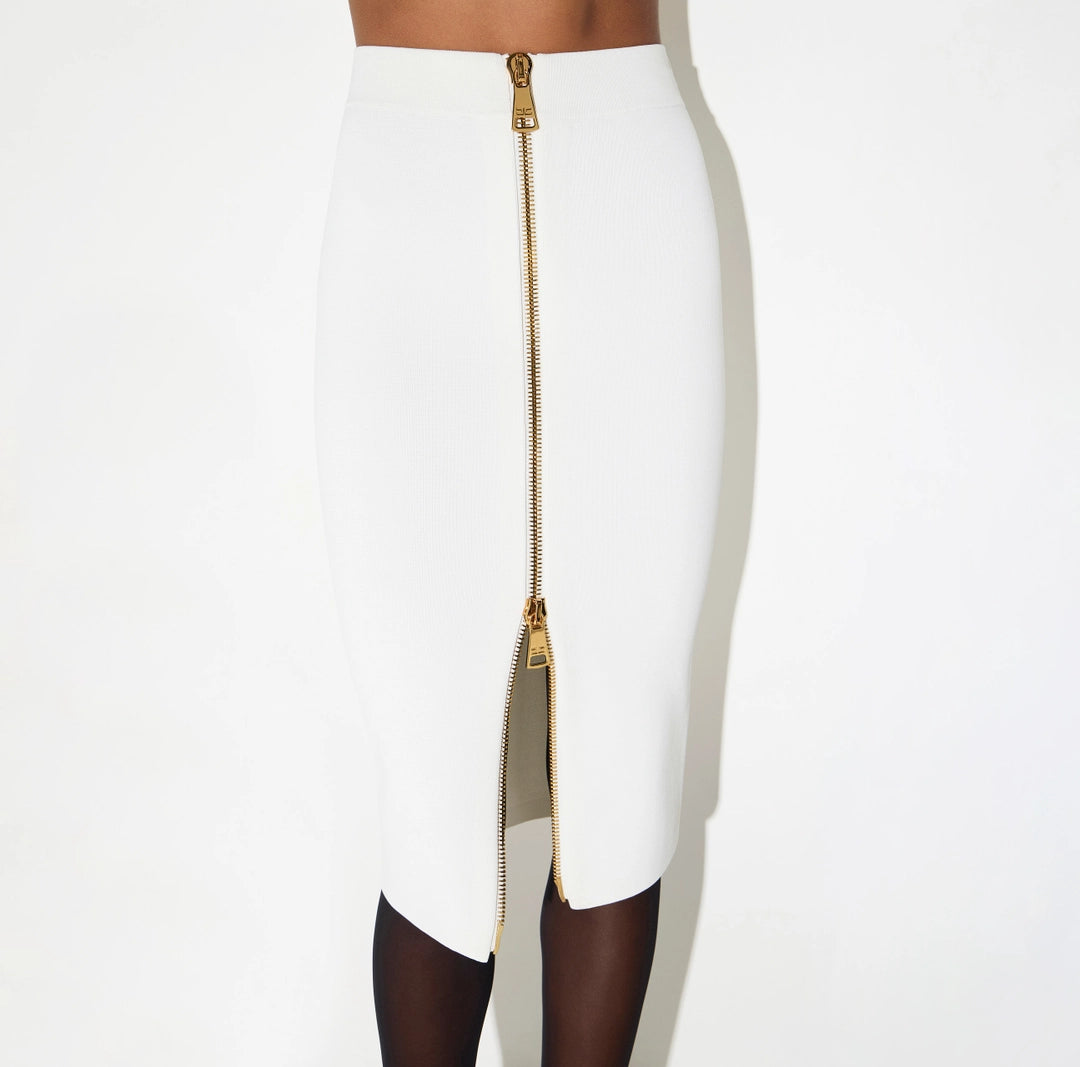 FALDA MIDI CREMALLERA