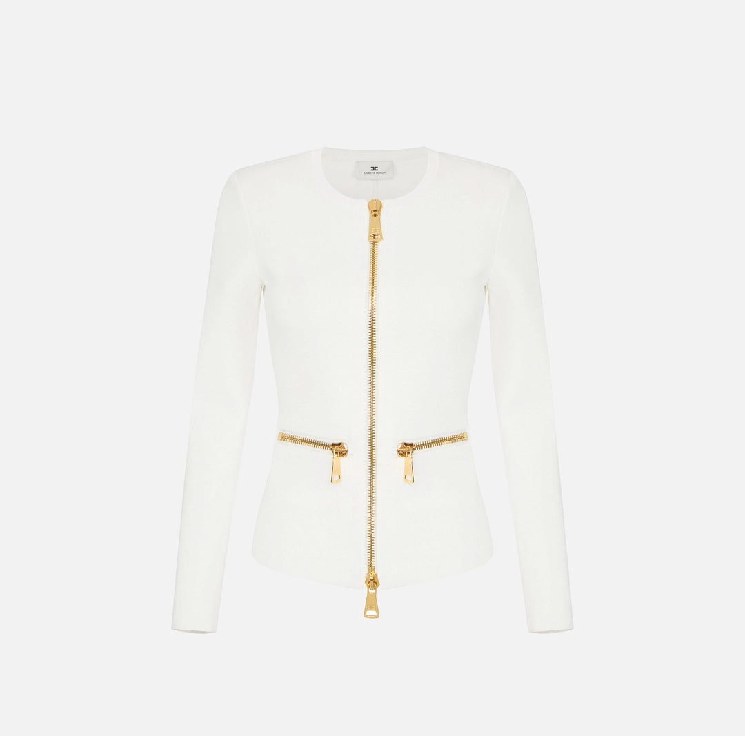 CHAQUETA PUNTO CREMALLERA