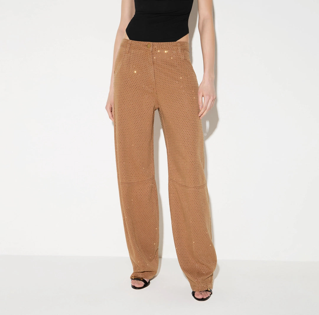 PANTALÓN GLOBO ESTRÁS