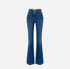 JEANS PALAZZO BOTÓN