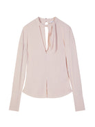 BLUSA CREPE ABERTURA