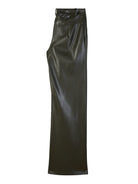 PANTALÓN ECOPIEL VERDE