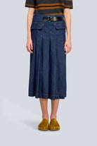 FALDA TABLAS DENIM