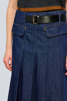 FALDA TABLAS DENIM