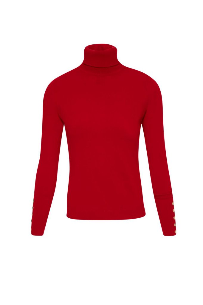 JERSEY CUELLO VUELTO HOMBRERAS