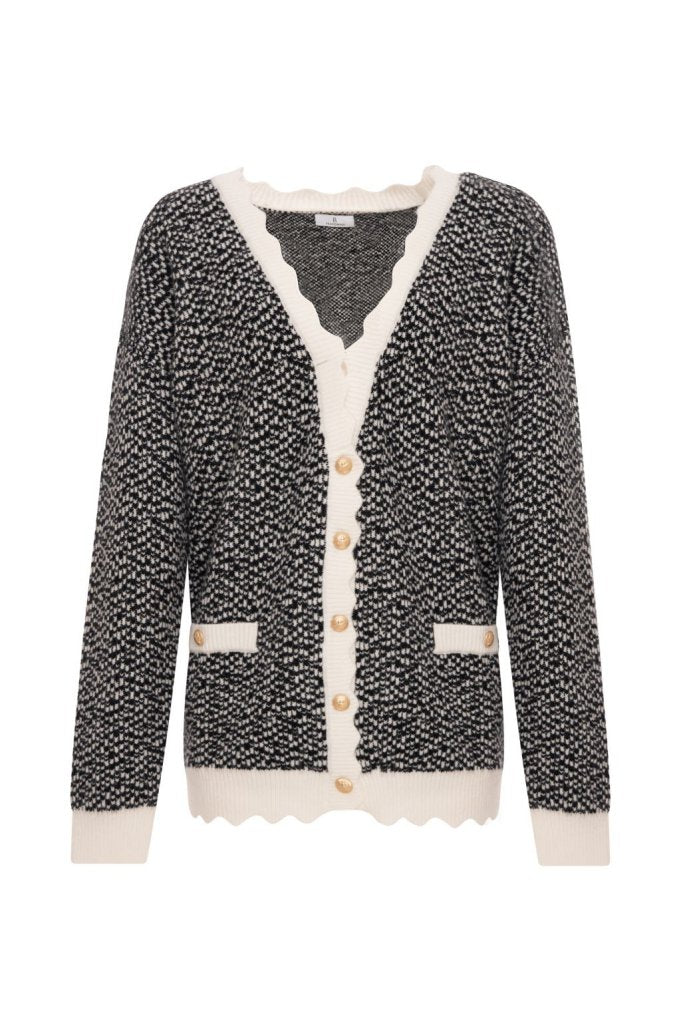 CHAQUETA LARGA CUELLO V