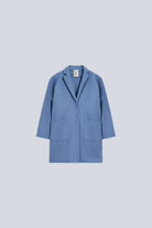 ABRIGO SEMICOUTURE AZUL