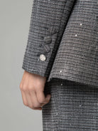 BLAZER DOBLE BOTÓN LENTEJUELA