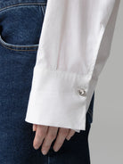 CAMISA REGULAR CON LOGO STRASS