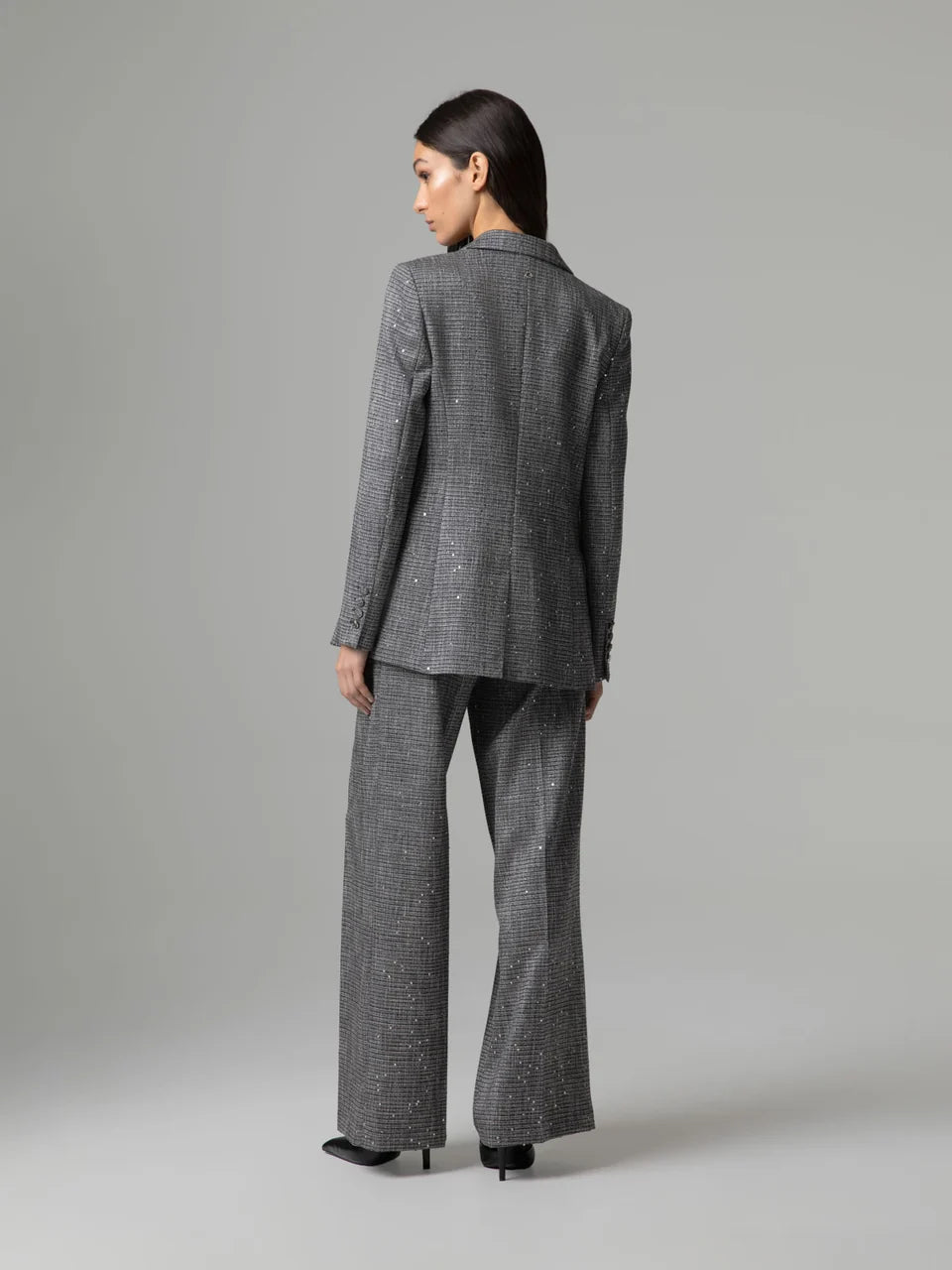 PANTALÓN DOBLE PINZA LENTEJUELAS