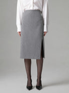 FALDA MIDI CREMALLERA
