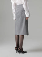 FALDA MIDI CREMALLERA