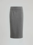 FALDA MIDI CREMALLERA