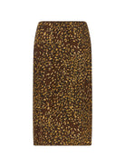 FALDA MIDI ANIMAL PRINT