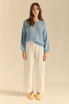 PANTALON BORDADO