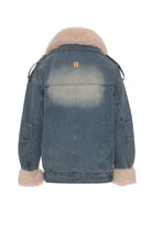 CAZADORA DENIM PELO 