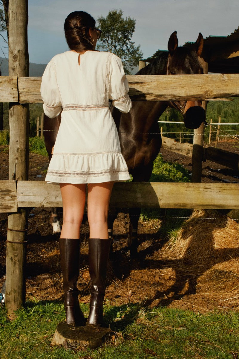 VESTIDO BOHO CRUDO