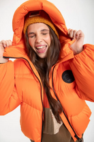 PLUMAS CORTO NARANJA