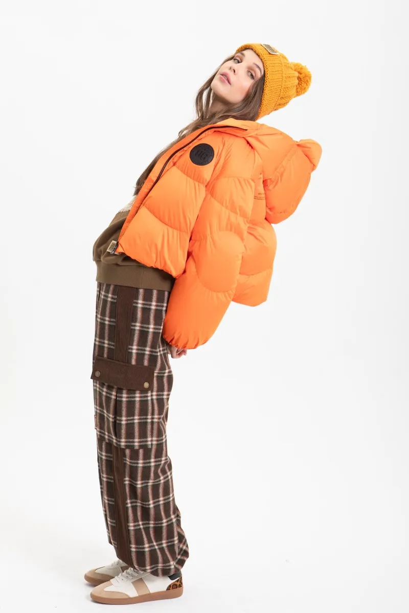 PLUMAS CORTO NARANJA