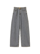 JEANS ANCHO CINTURON