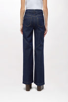 JEANS WIDE LEG COSTURAS