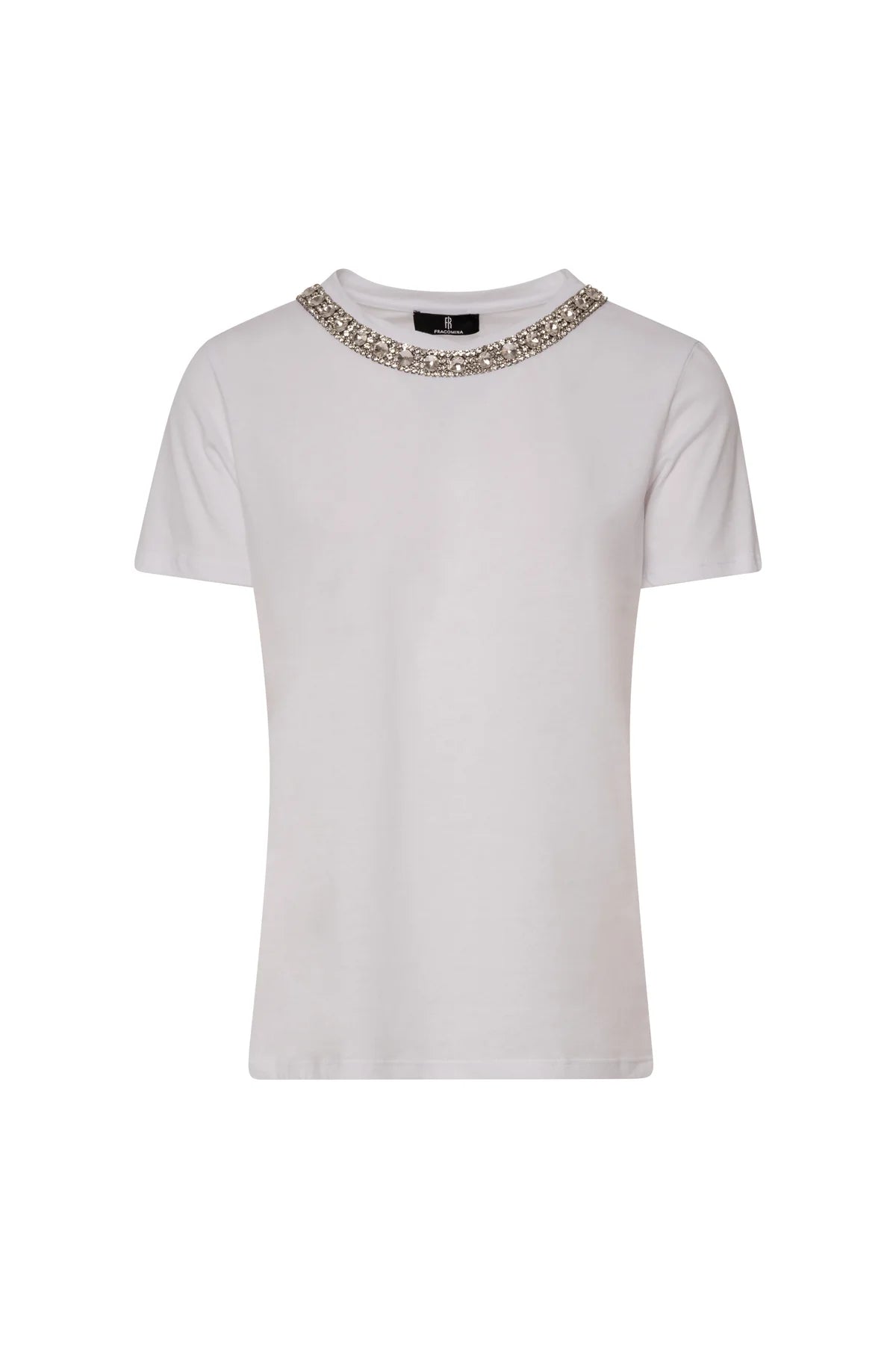 CAMISETA CUELLO BRILLO
