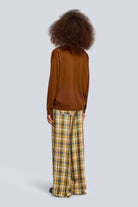 JERSEY PICO BROWN