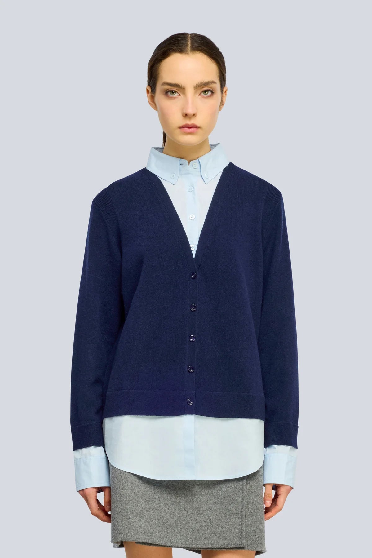 CARDIGAN CON CAMISA