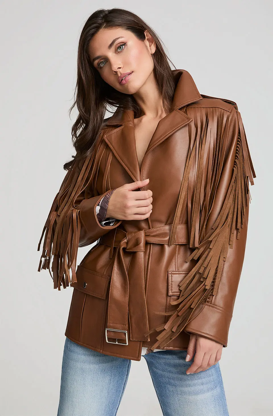 CHAQUETA PIEL TEXAS