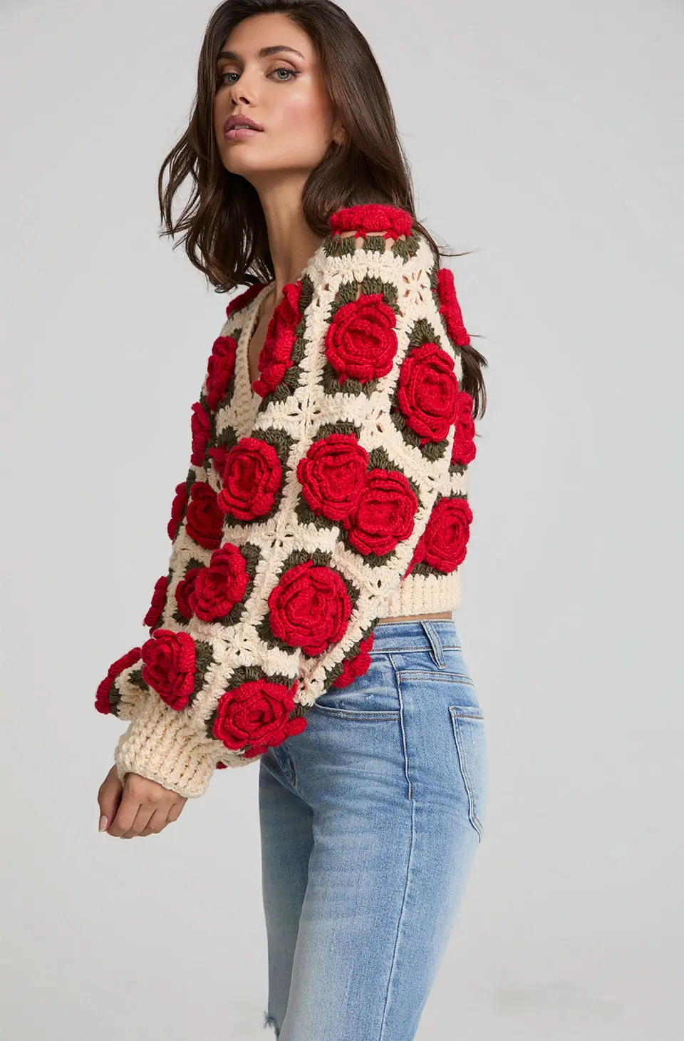 CARDIGAN RED
