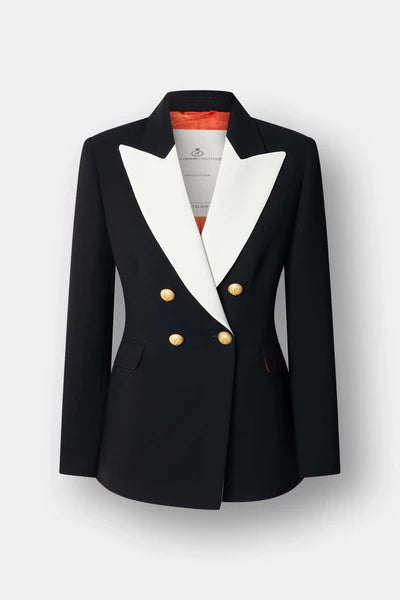 BLAZER CRUZADA NEGRO ICONIC CODE 01