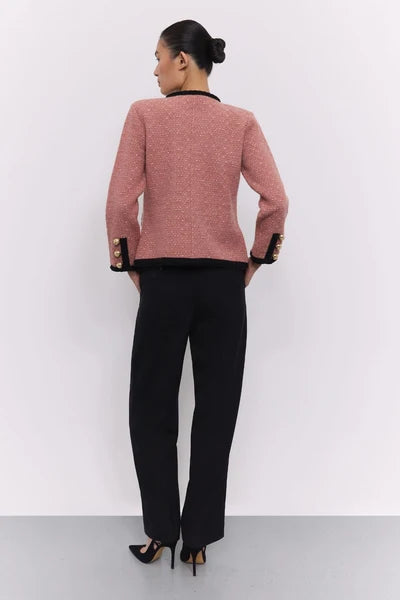 CHAQUETA BICOLOR ROSA PRESTON