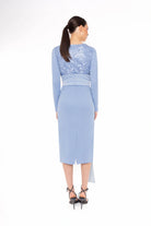 VESTIDO MIDI CINTURÓN