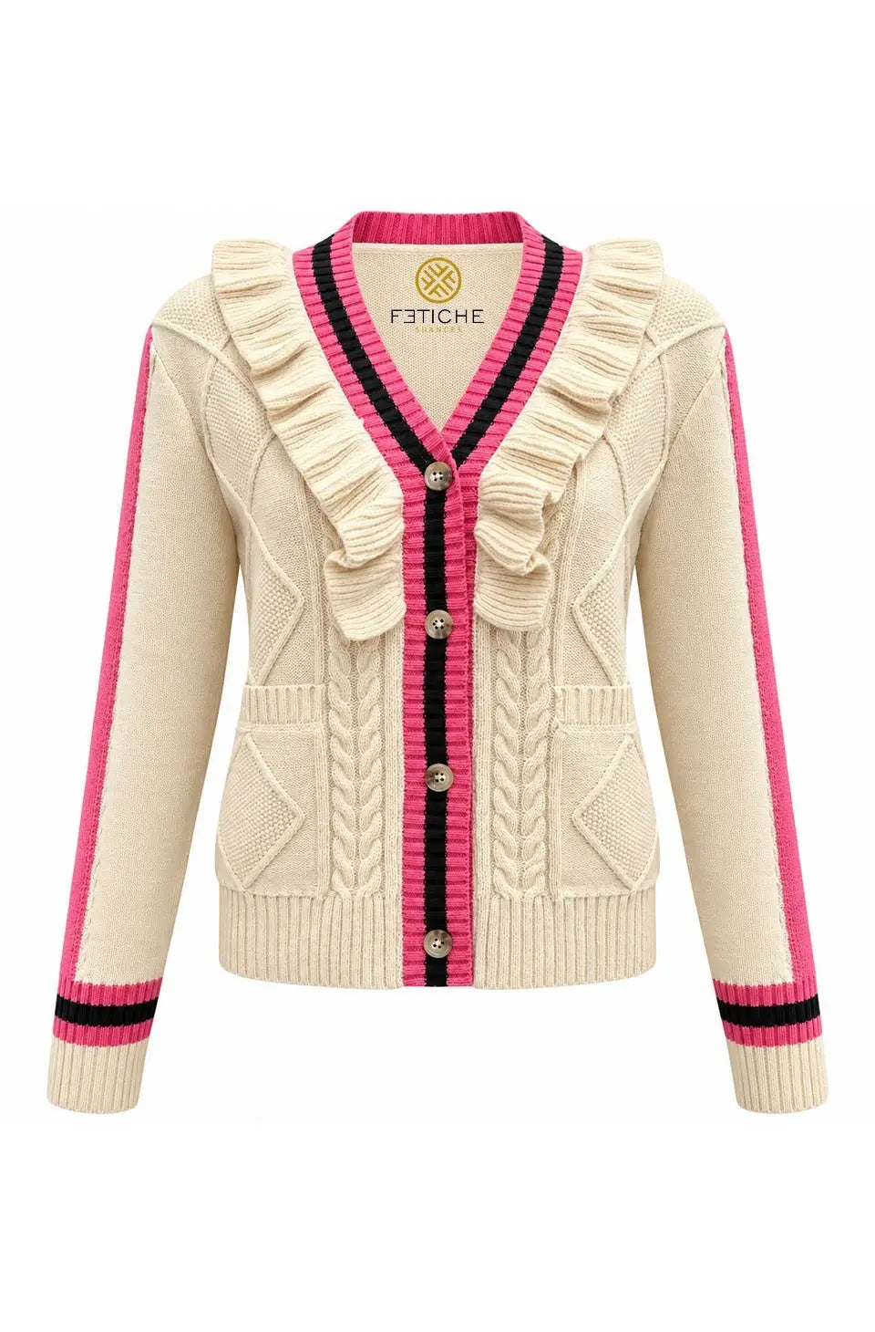 CHAQUETA HARVARD RUFFLE