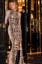VESTIDO WILD SNAKE