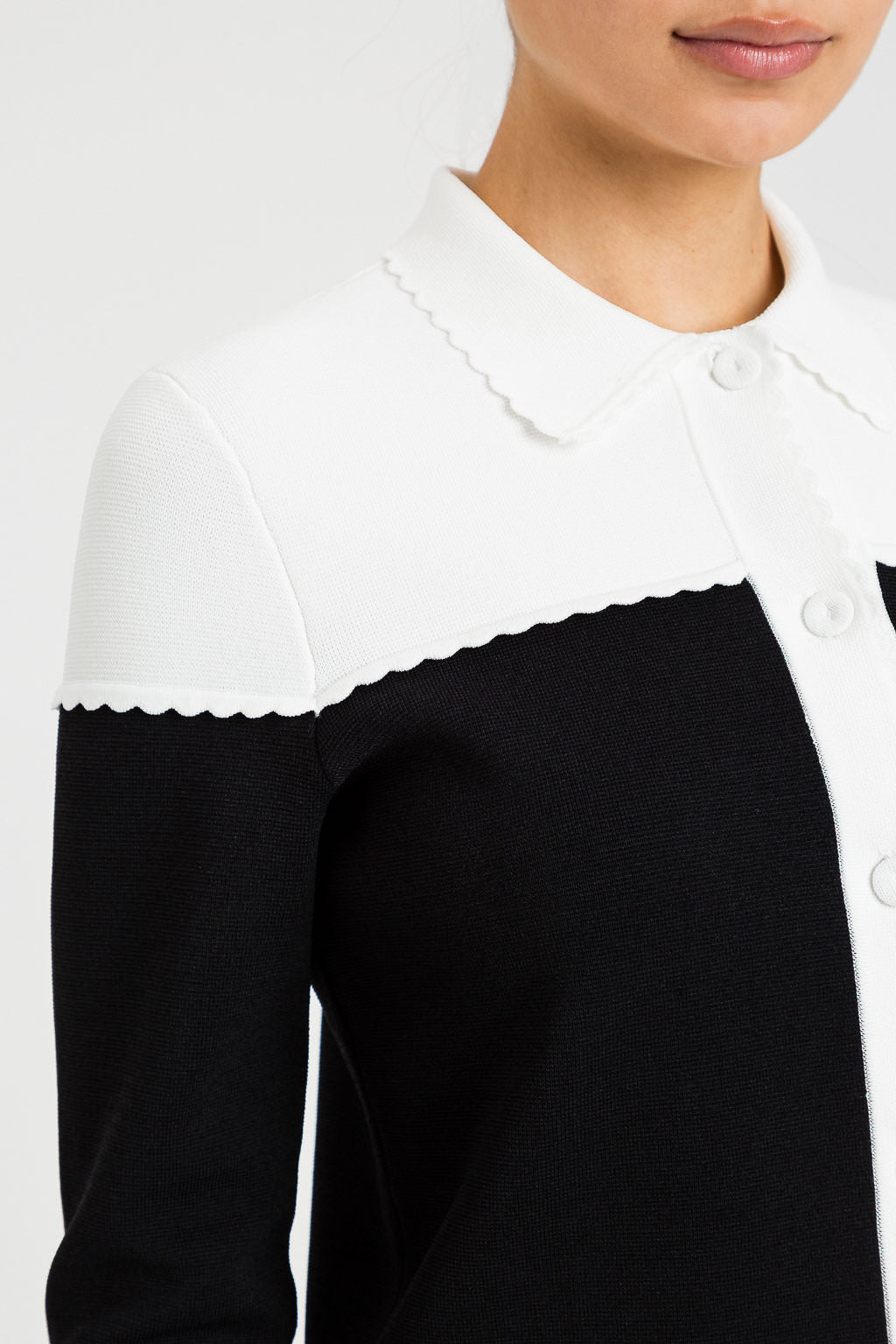 CHAQUETA BICOLOR