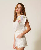 TOP FLORES CROCHET