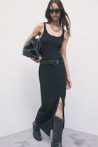 VESTIDO COMBINADO CANALE