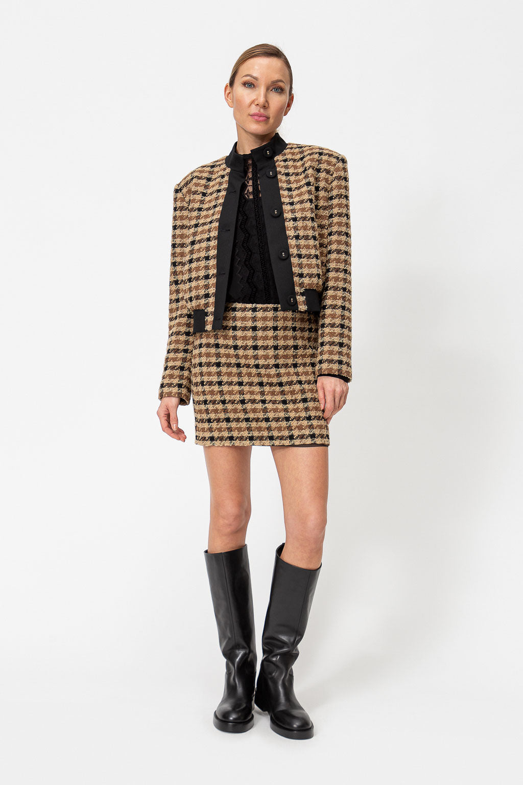 BOMBER BOUCLE