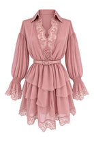 VESTIDO PINK LACE